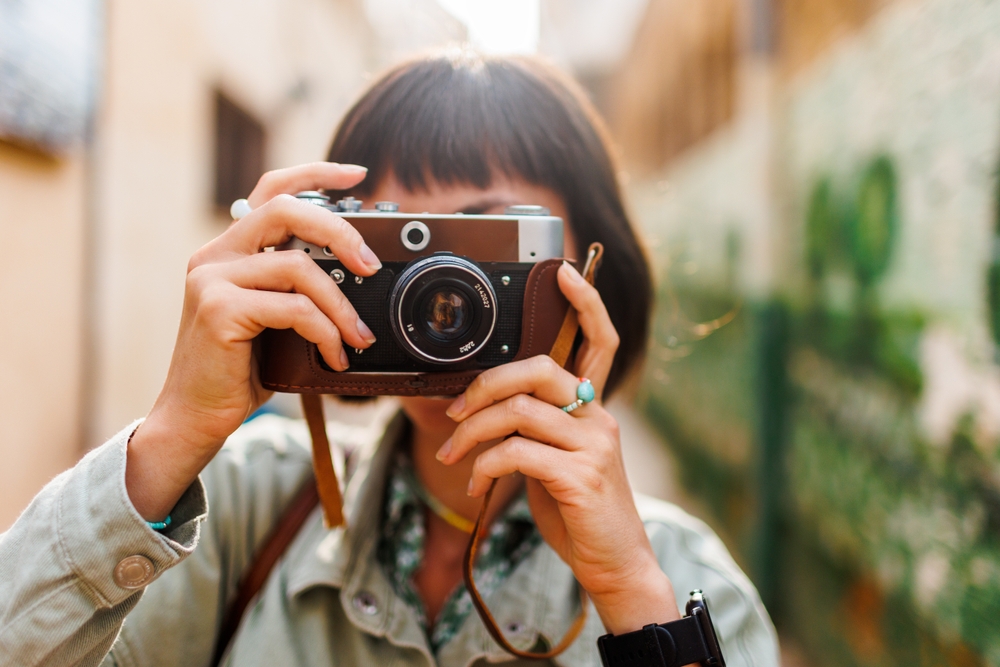 Woman photographer